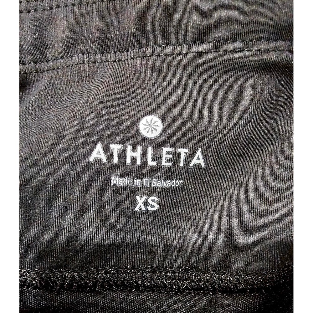 Athleta Black XS Utliity High Traverse Leggings Comfortable w Pockets Athleisure - Picture 5 of 5